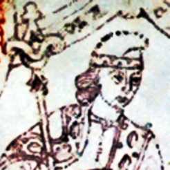 Abt Altun (clm 21563, XII. Jh., f.2v)